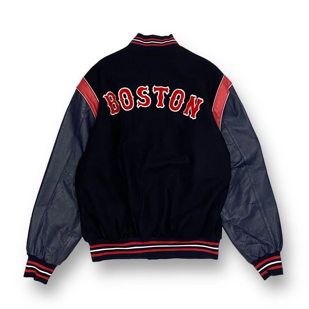 ジェフハミルトン　リバーシブルアワードジャケット　レッドソックス　MLB