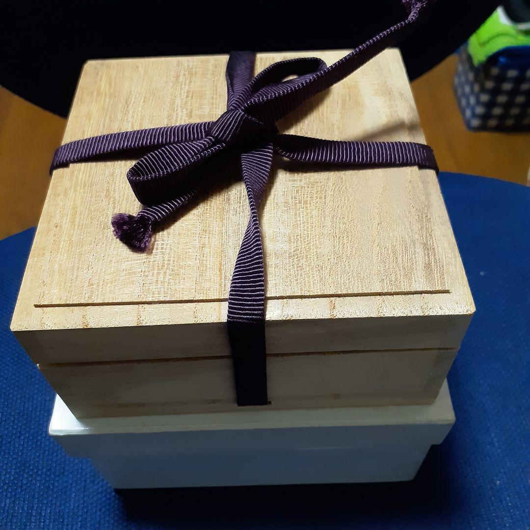 純銀製品　盃　重さ189g　刻印あり　木箱付き