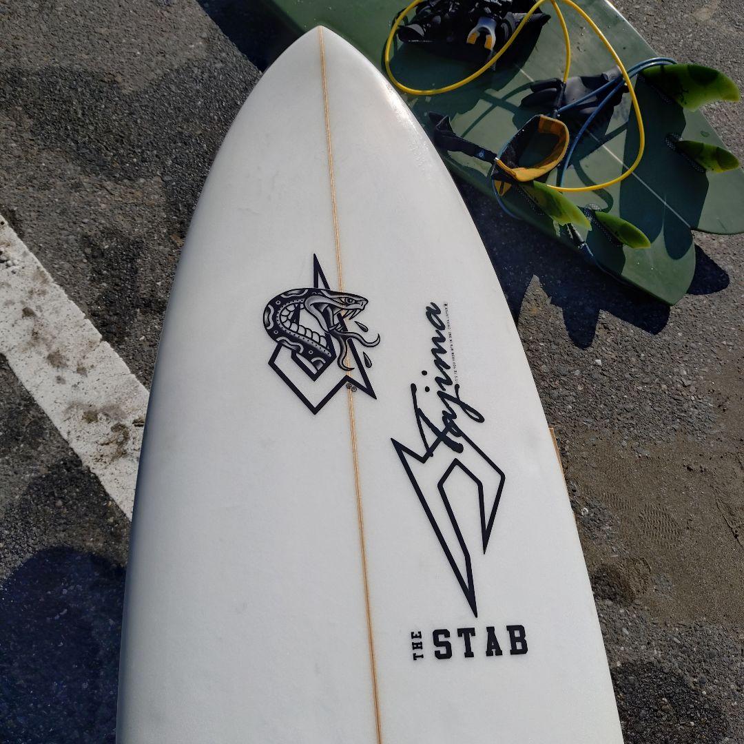 JUSTICE The Stab Wide 5'9\" ショートボード　フィン付属