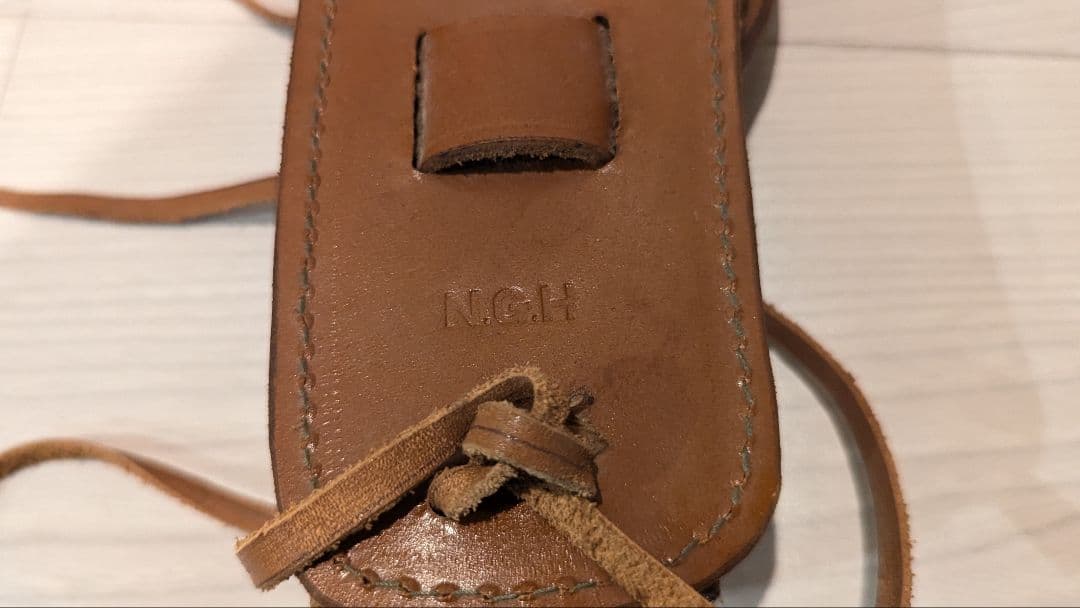 ウェスタンガンベルト ブラウン　NGH