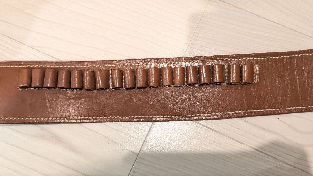 ウェスタンガンベルト ブラウン　NGH