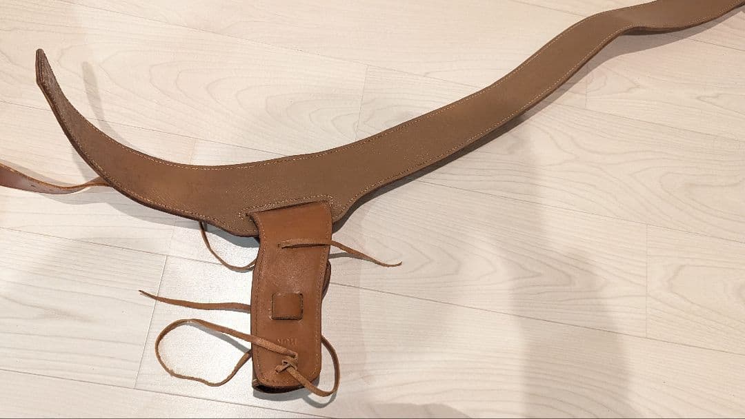 ウェスタンガンベルト ブラウン　NGH