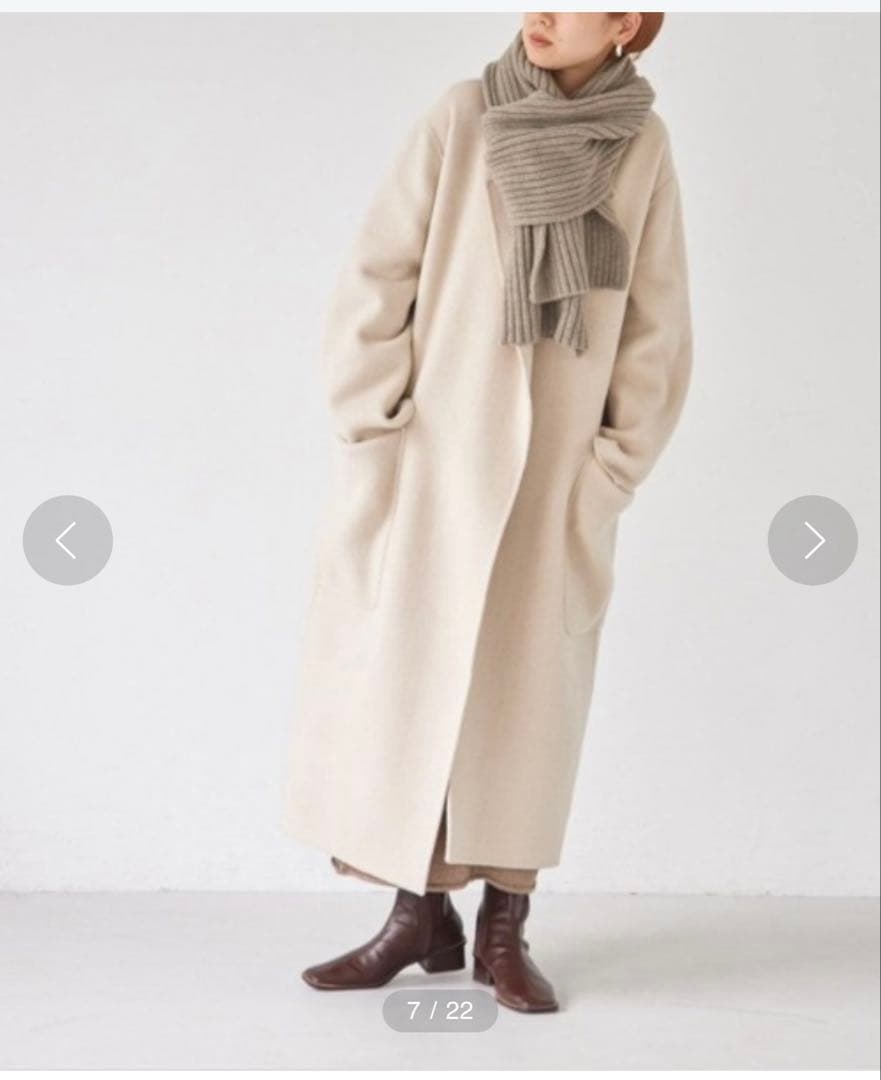 TODAYFUL \"Wool Over Coat\"ウールオーバーコート