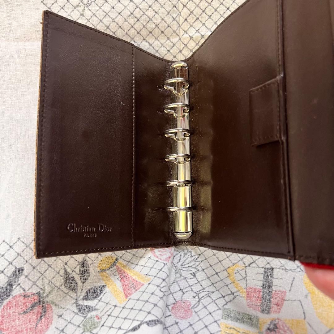 早い者勝ちです！　Christian Dior トロッター柄 手帳カバー