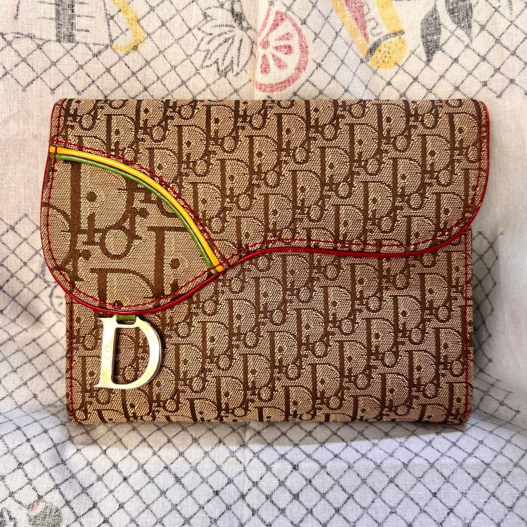 早い者勝ちです！　Christian Dior トロッター柄 手帳カバー