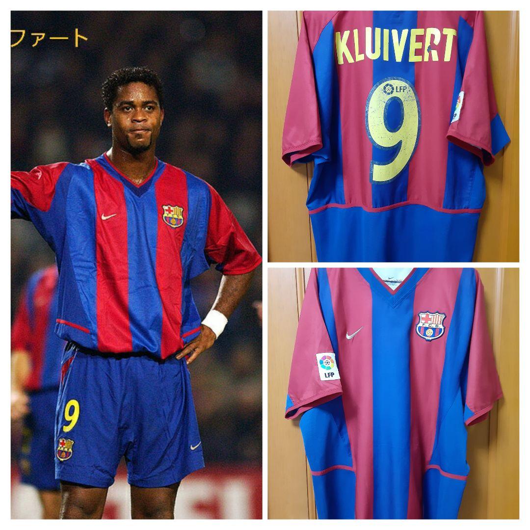 FCバルセロナ KLUIVERT 9番 シャツ