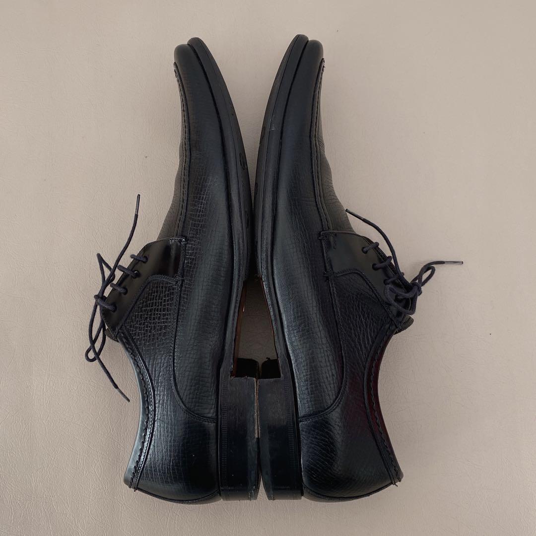 DOLCE&GABBANA ブラック ドレスシューズ