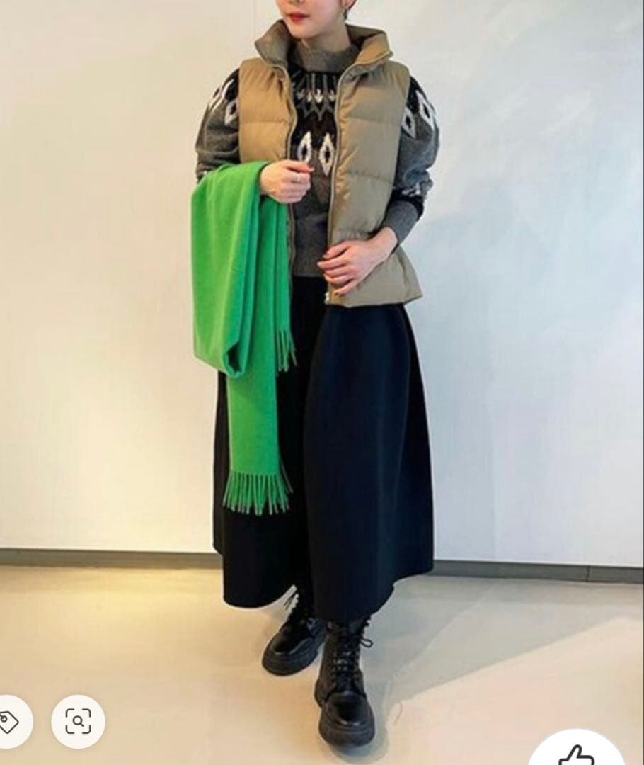 エストネーション　フリルダウンベスト PaDD ペプラム