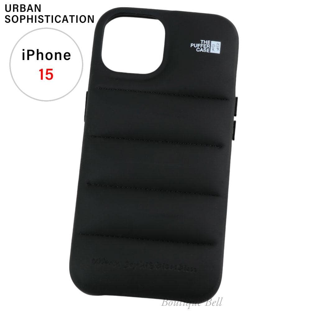 【アーバンソフィスティケーション】iPhone15 ケース Black