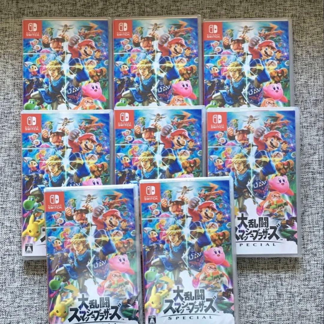 新品・未開封【8本セット】大乱闘 スマッシュブラザーズ Special 8個