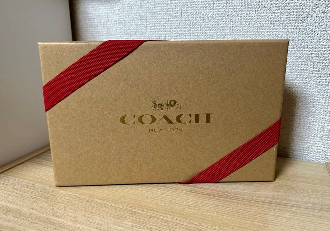 COACH ロング ジップ アラウンド ウォレット・シグネチャーレザー