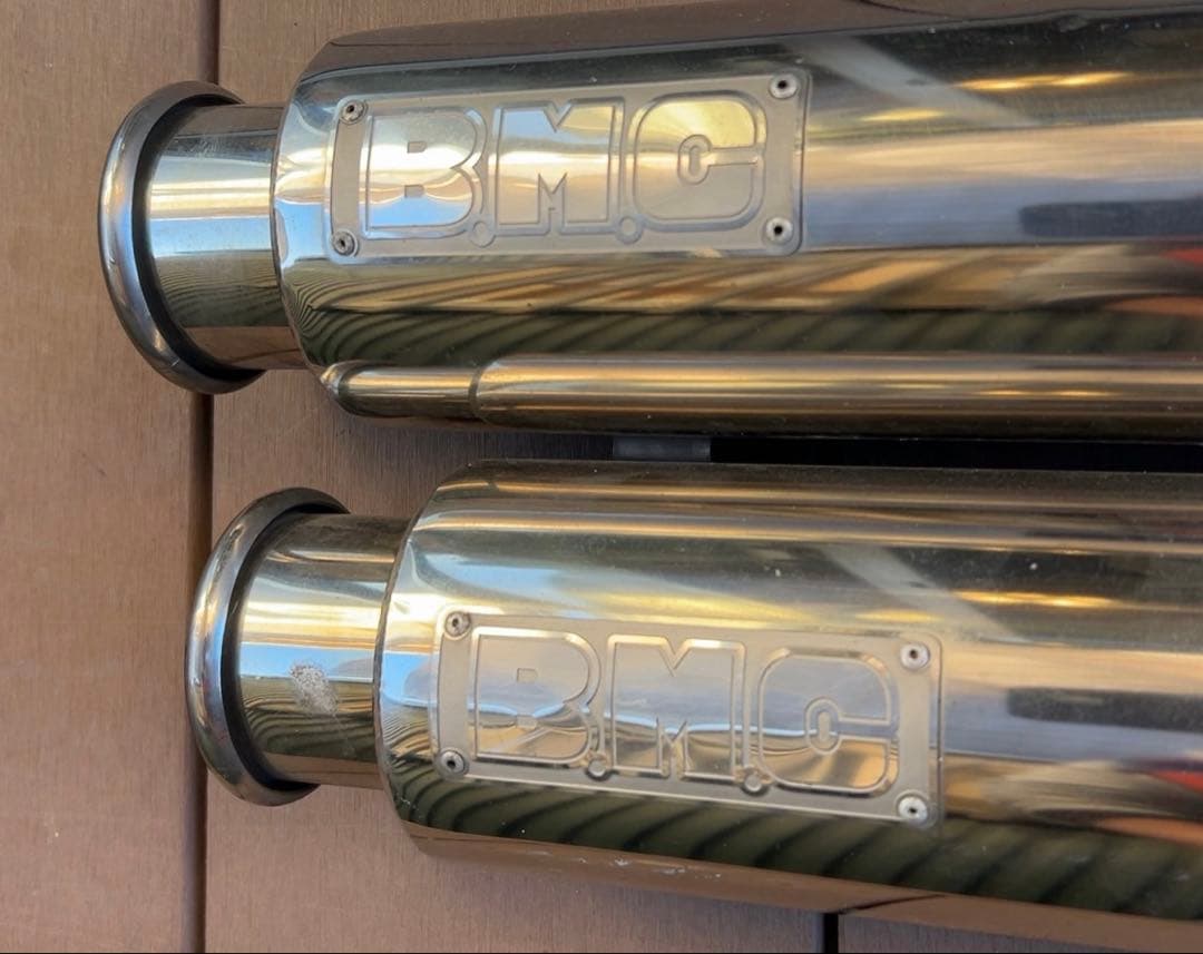 スカイウェイブ250 BMG 2本出しマフラー　CJ41 CJ42 CJ43