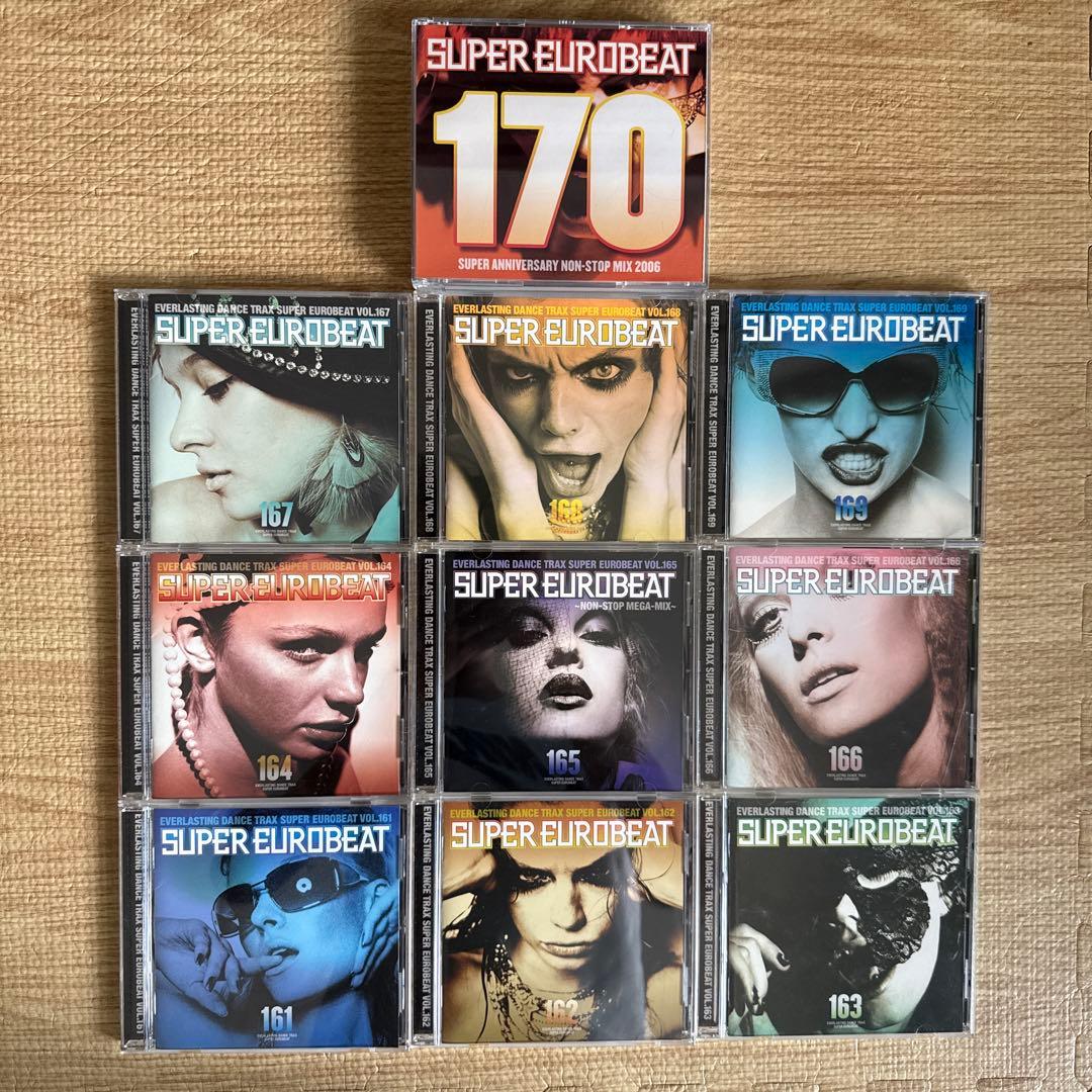 スーパーユーロビート VOL.161～170セット