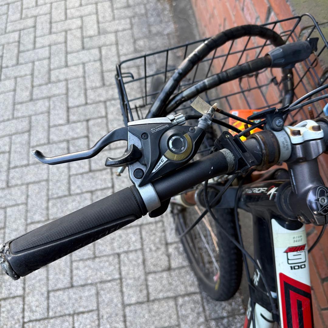 【直接引取】【メンテナンス前提現状品】自転車 メリダ bignine