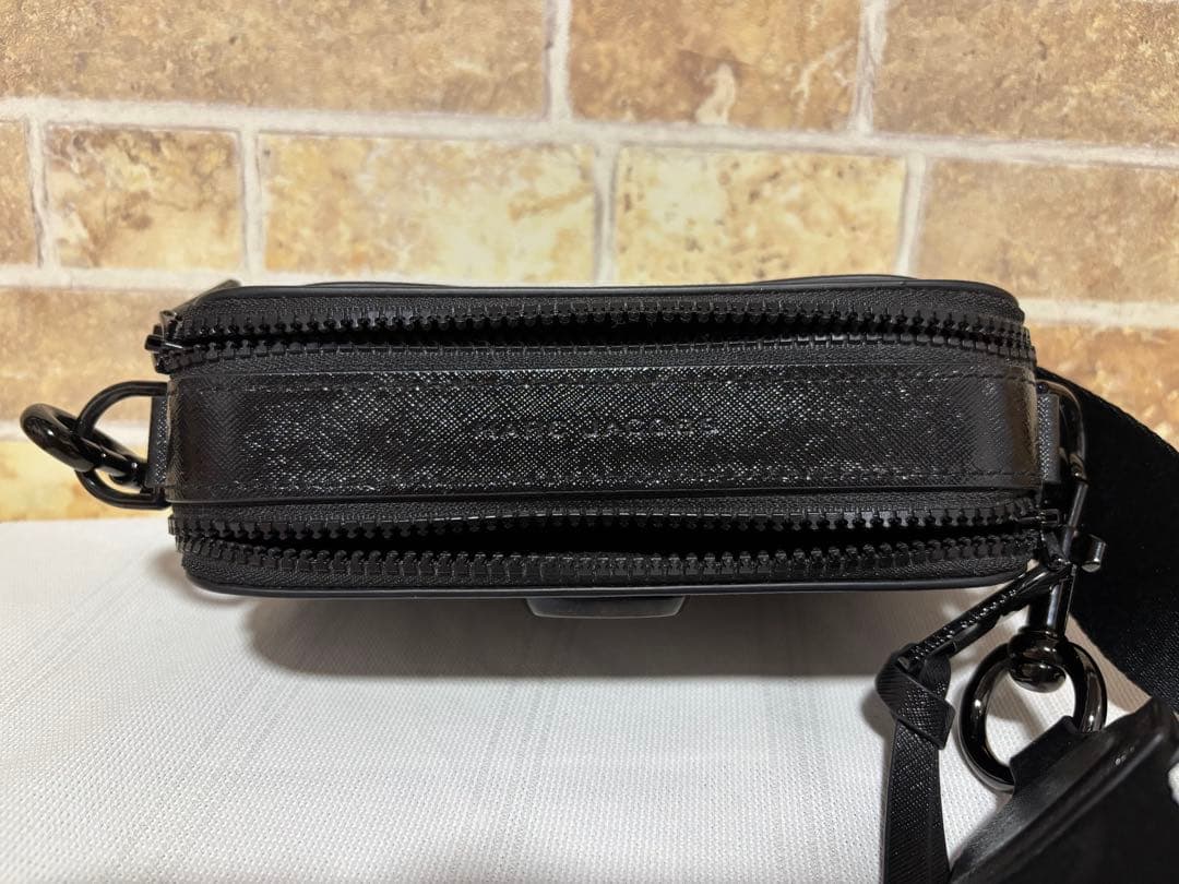 ザ スナップショット ショルダーバッグ MARC JACOBS 黒