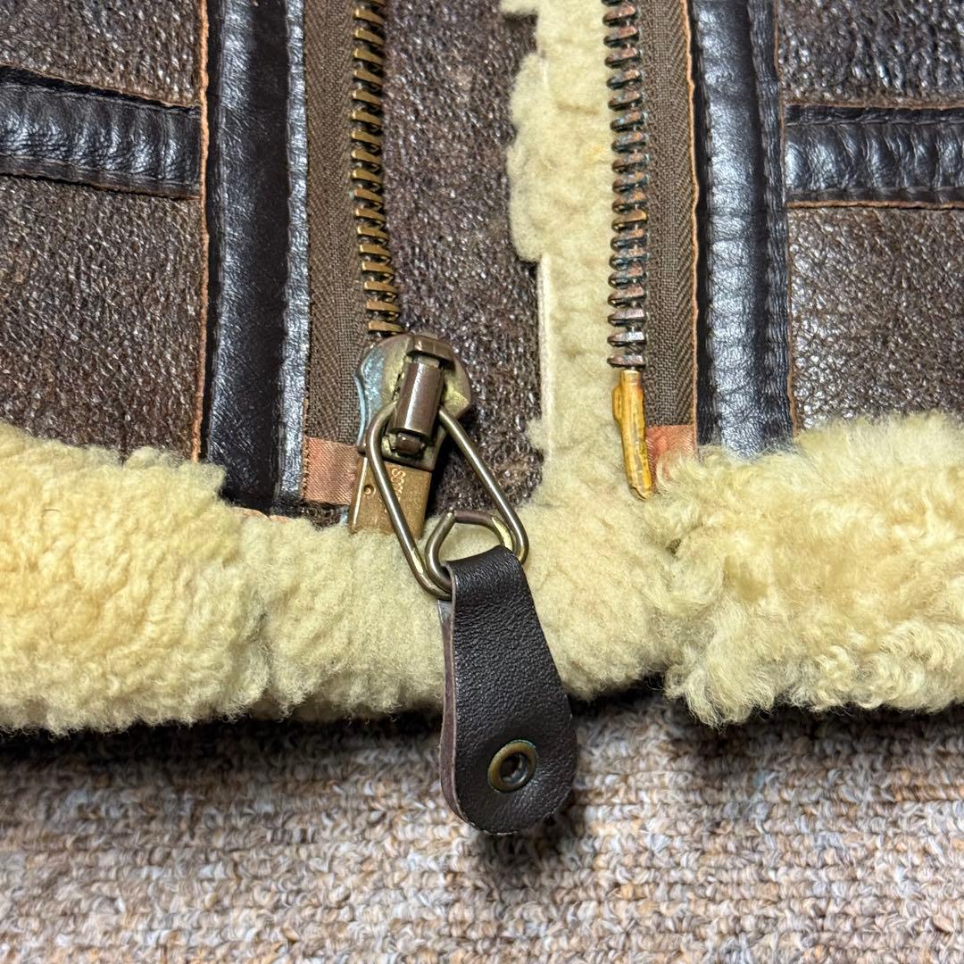 AVIREX レザー フライトジャケット B3 ボア付き