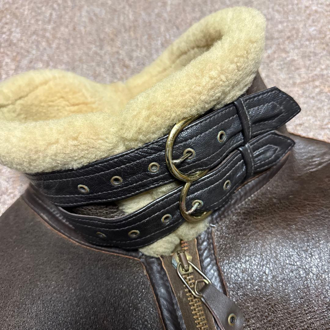 AVIREX レザー フライトジャケット B3 ボア付き