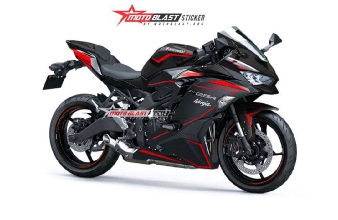 ZX25R カスタムデカールキット(TK)
