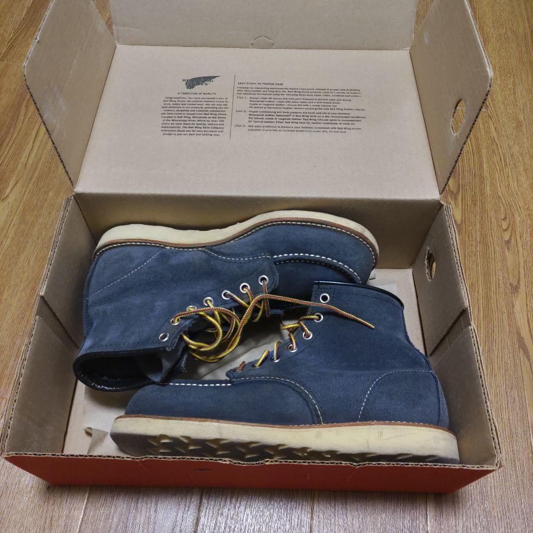 RED WING 8854 BEAMS別注 ネイビースエード 7 1/2 E