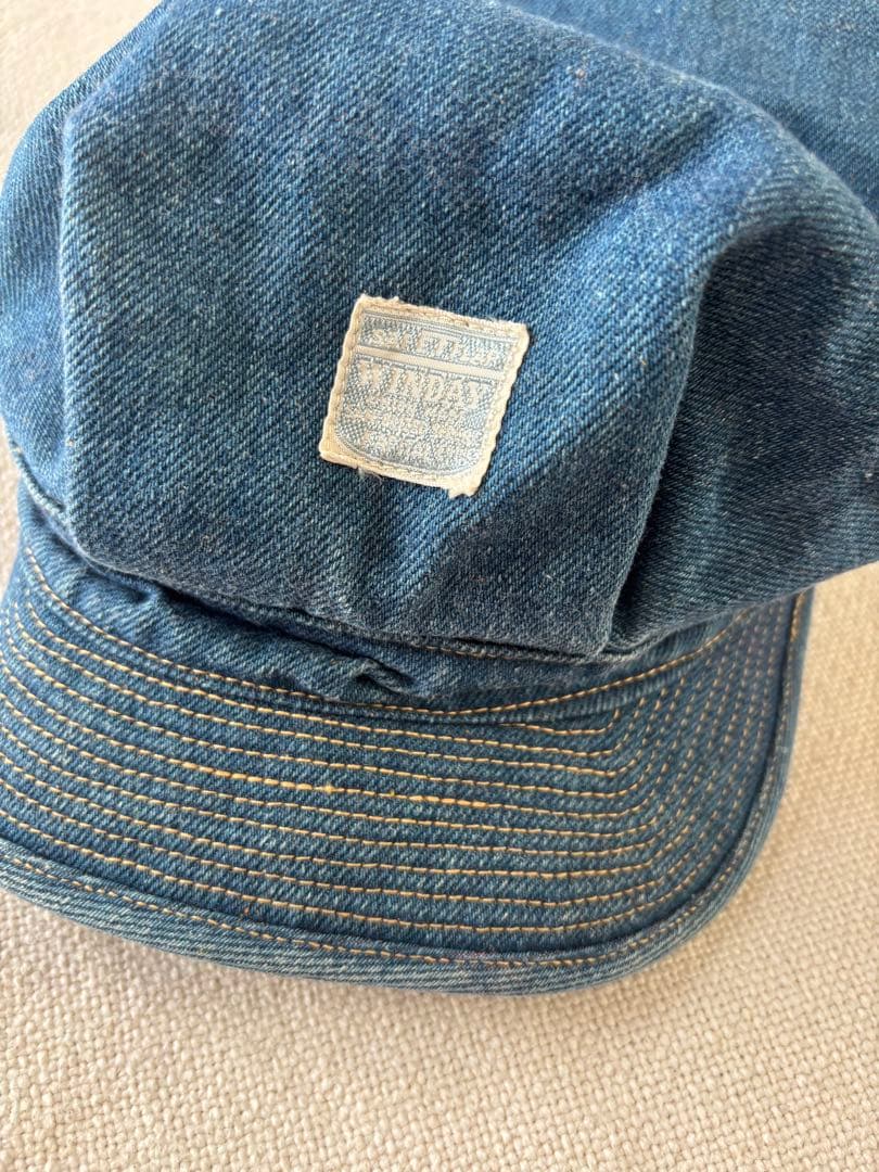 【未使用品】キャピタル デニムキャスケット