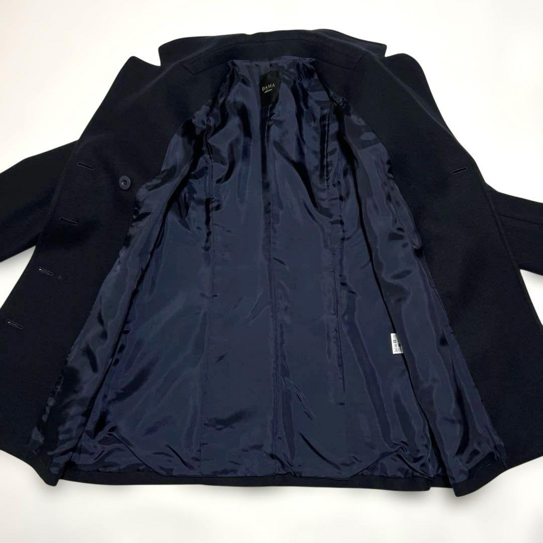 DAMA collection ウール100%コート XL（13AR）ネイビー