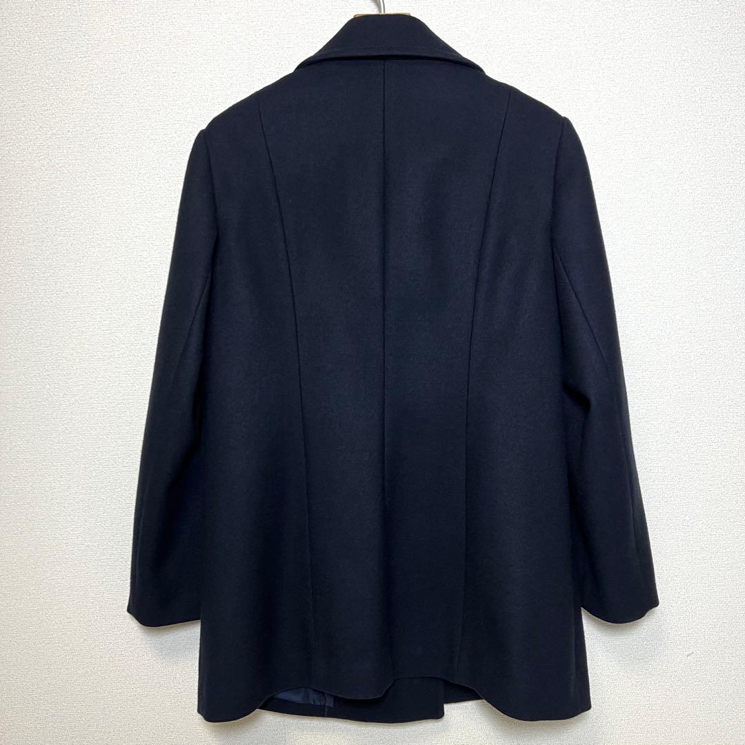 DAMA collection ウール100%コート XL（13AR）ネイビー