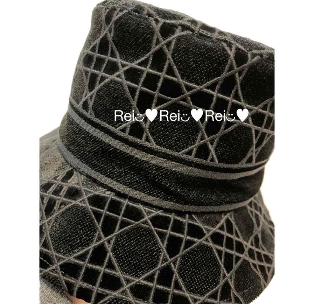 DIOR ハット バケハ ブラック 58