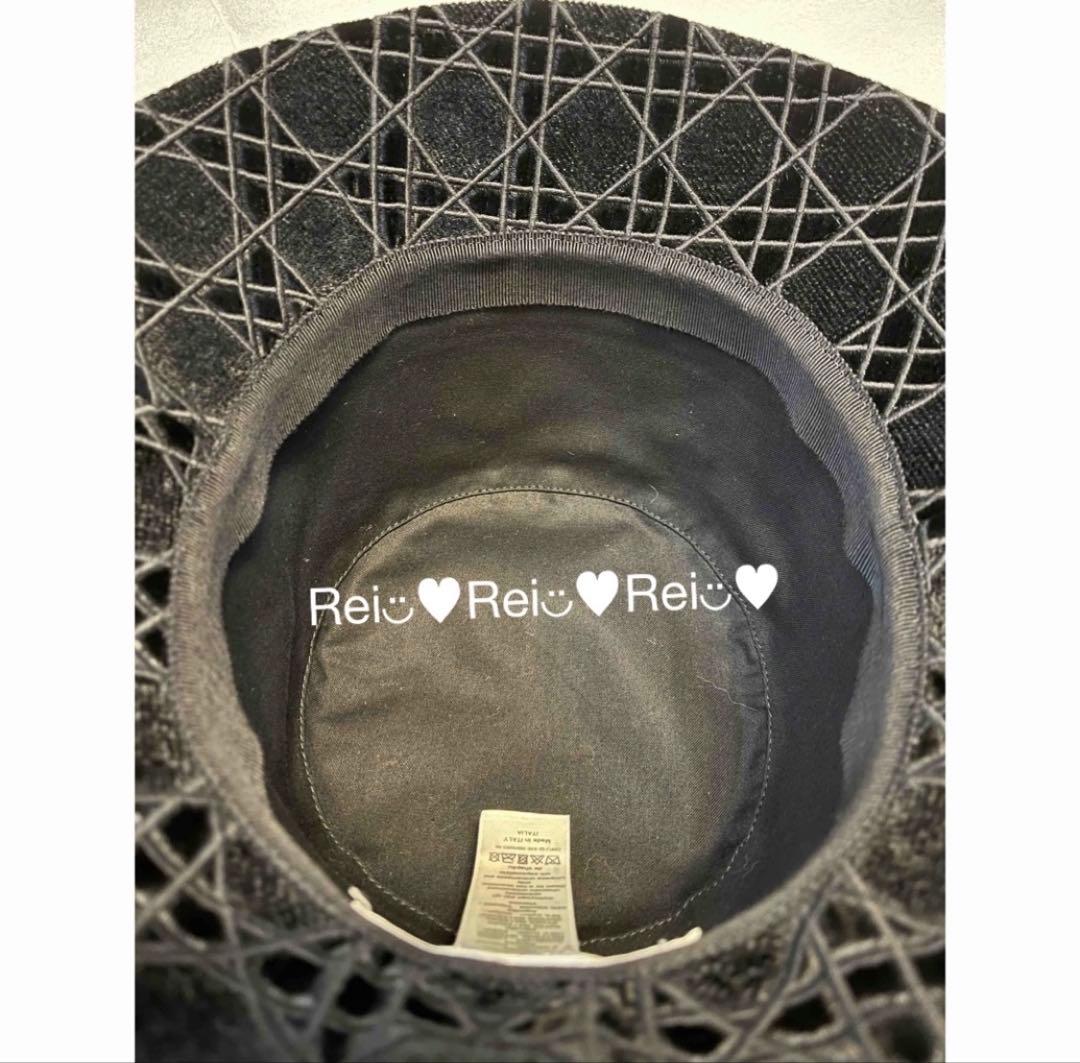 DIOR ハット バケハ ブラック 58