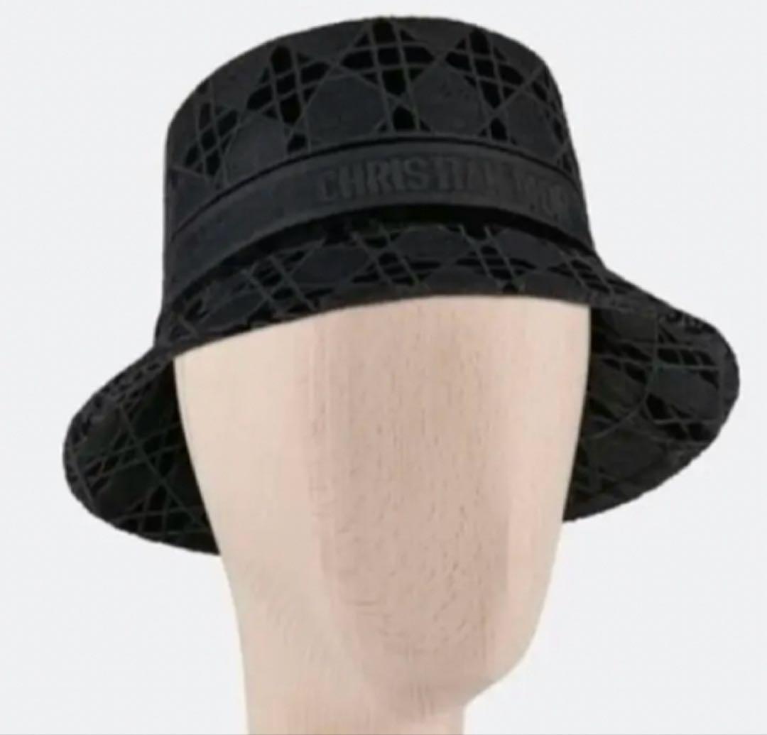 DIOR ハット バケハ ブラック 58