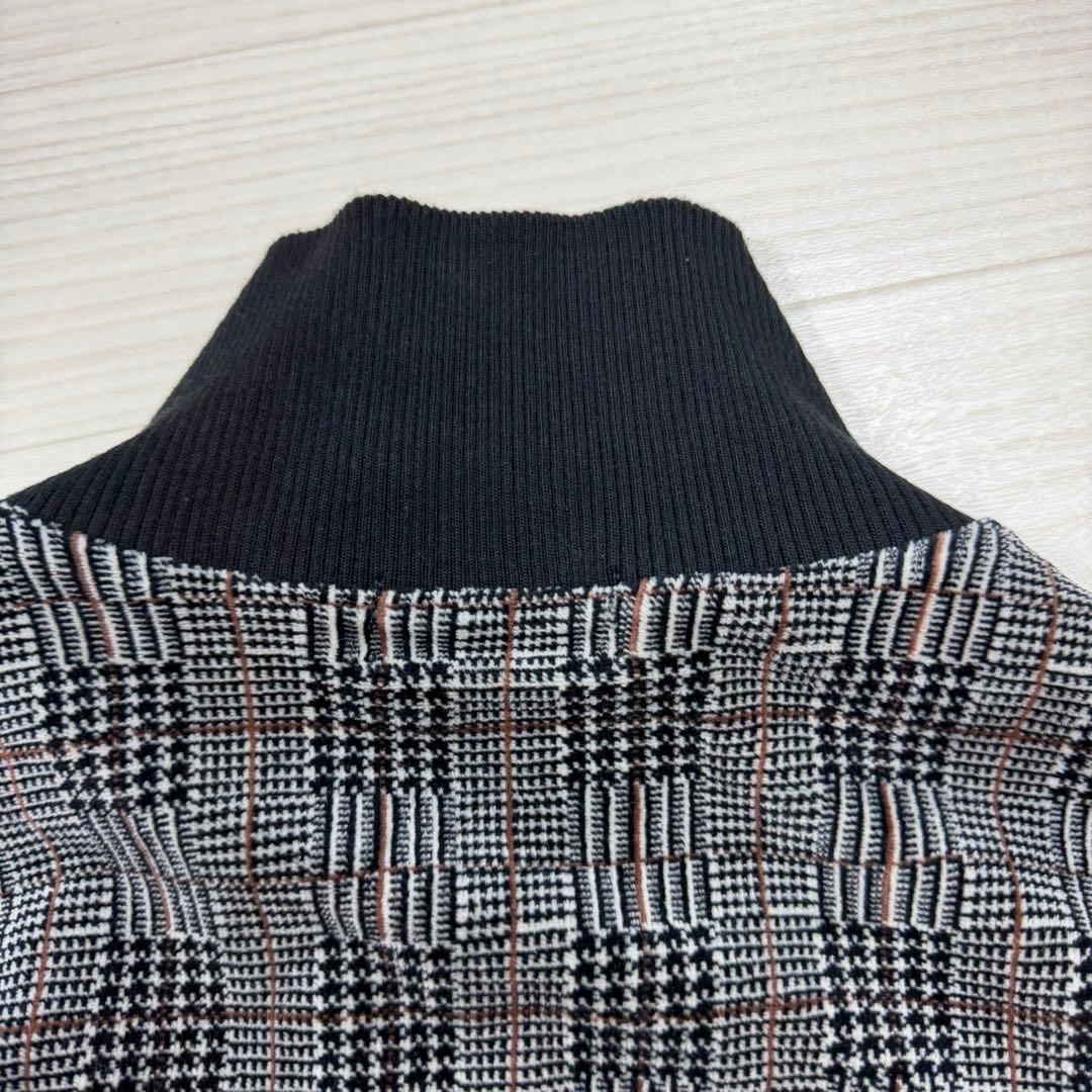 極美品 フレッドペリー ベロア 月桂樹 グレンチェック 千鳥 トラックジャケット