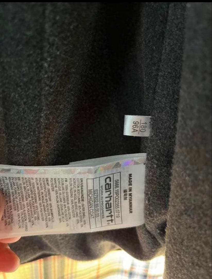 Carhartt MICHIGAN COAT 黒