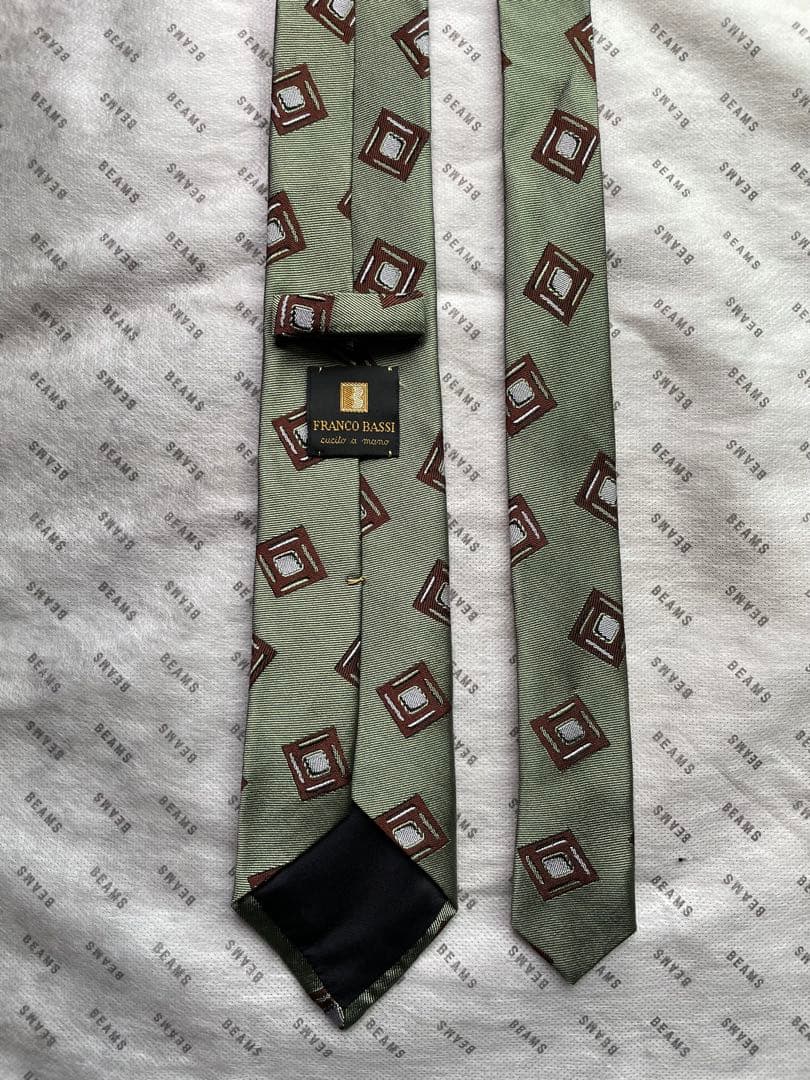 FRANCO BASSI（フランコバッシ）　ビームスエフ　ネクタイ