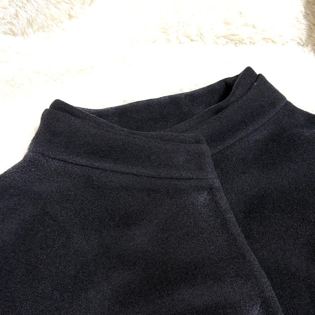 HERNO ヘルノ ファー アンゴラ シルク 2way ダウンコート 切替 42