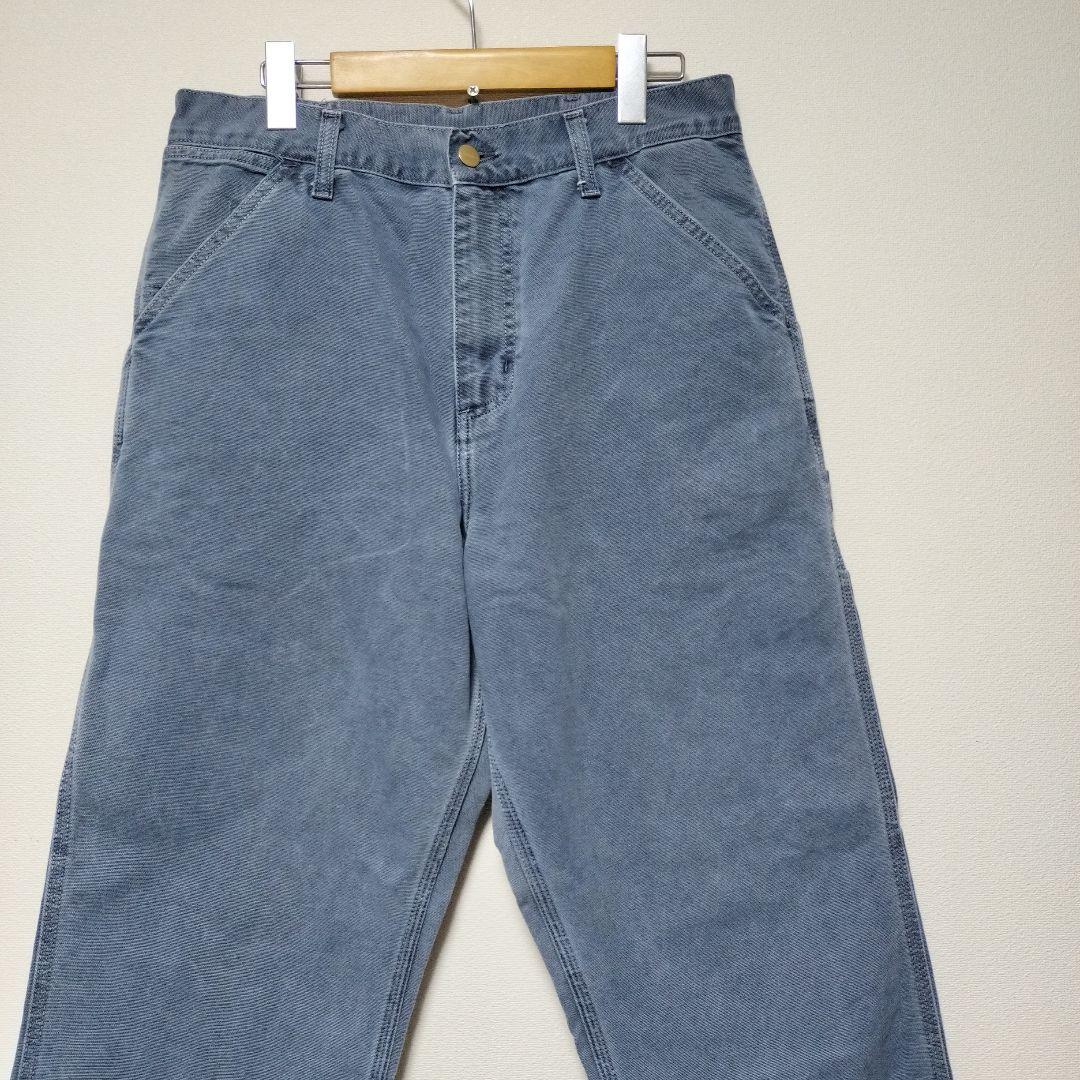 カーハート ダック セットアップ カバーオール ジャケット ペインター 青系