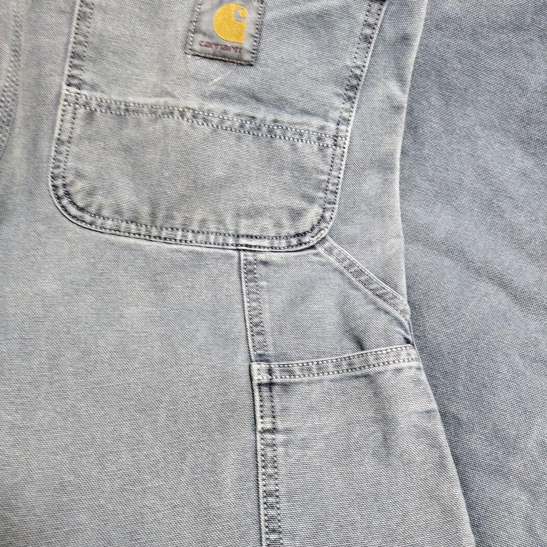 カーハート ダック セットアップ カバーオール ジャケット ペインター 青系