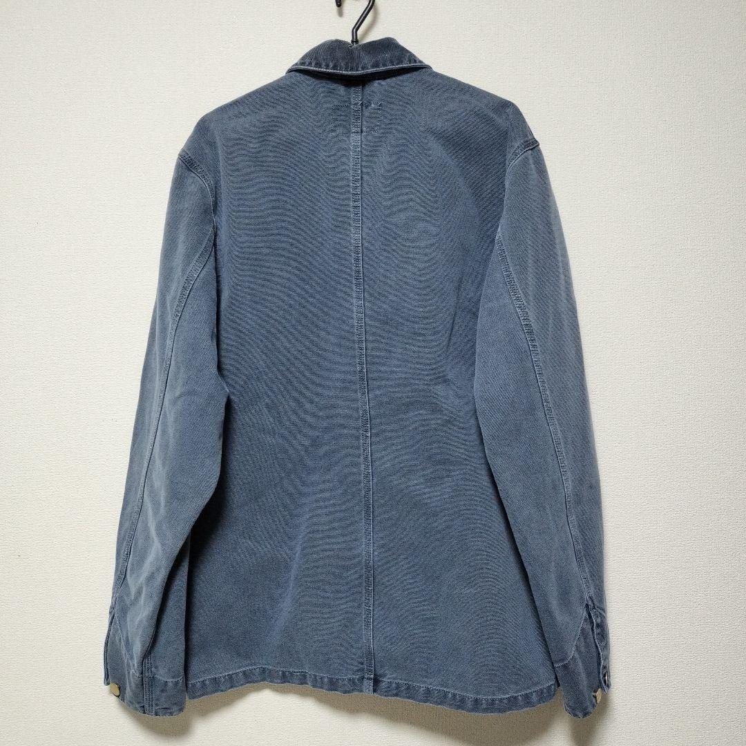 カーハート ダック セットアップ カバーオール ジャケット ペインター 青系