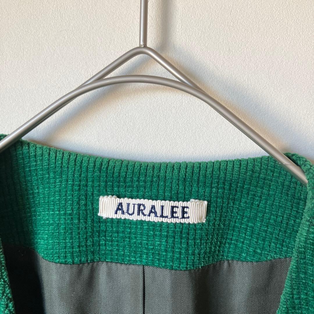 AURALEE WOOL COTTON MOLE BLOUSON オーラリー