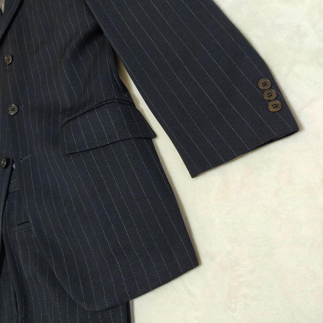 美品　90S　Paul Smith　ピンストライプ柄　3釦スーツ　Lサイズ