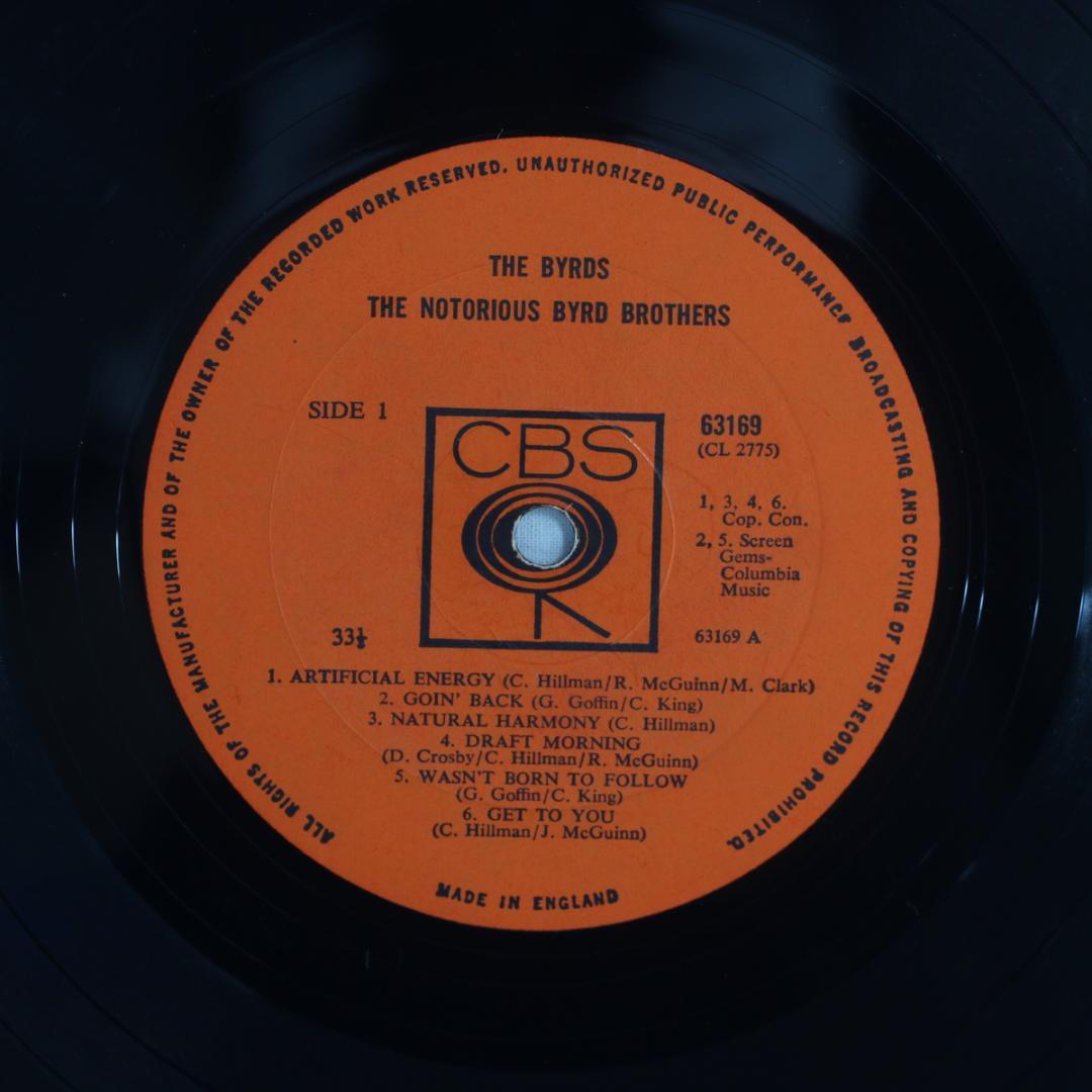 英LP The Byrds Notorious Byrd Brothers UK