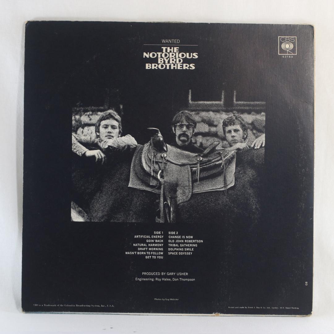 英LP The Byrds Notorious Byrd Brothers UK