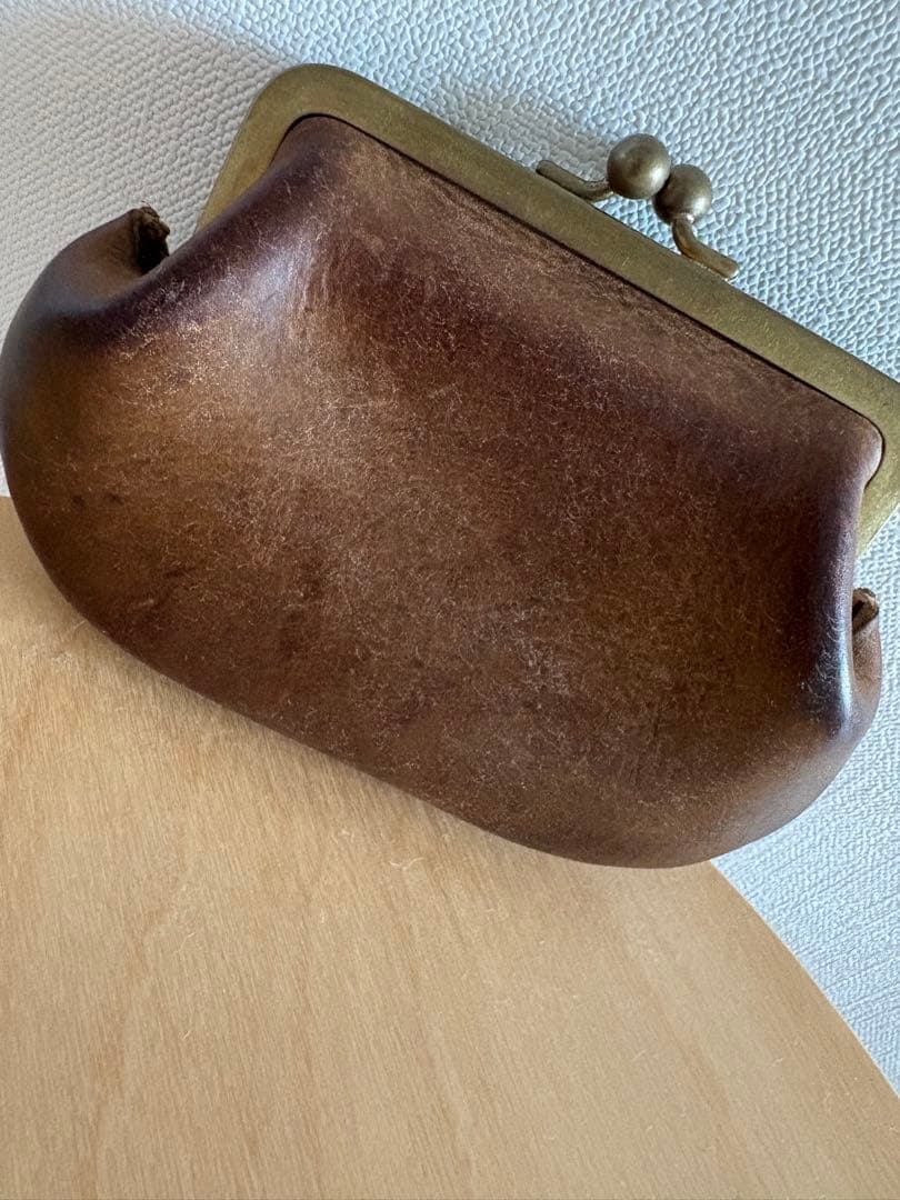 N25がま口財布 チェーン付き