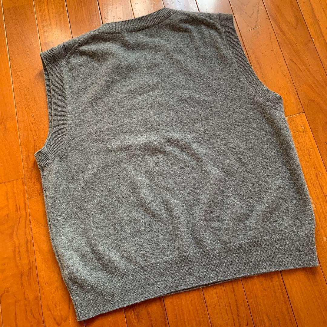 楽一番　2024AW マーガレットハウエル　ニットベスト　アーガイル