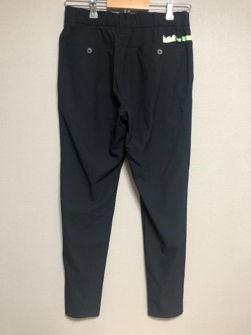 未使用 PGG ロングパンツ 1 M ネイビー 紺 ストレッチ 春夏 レディース