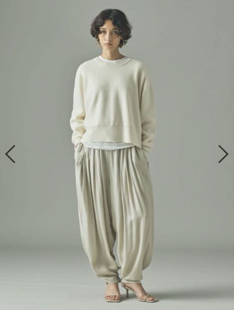 【美品✨】Curensology サテンタックパンツ