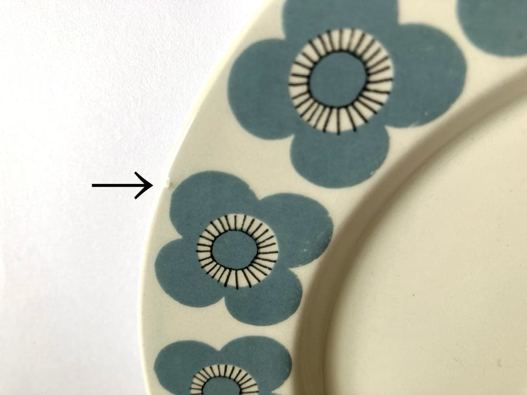 ARABIA VEERA ヴェーラ 17cmプレート1枚　ヴィンテージ