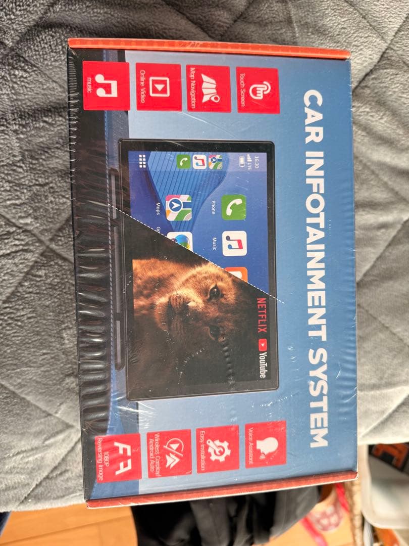 新品未開封Volamディスプレイオーディオ 9インチ大画面carplayモニター