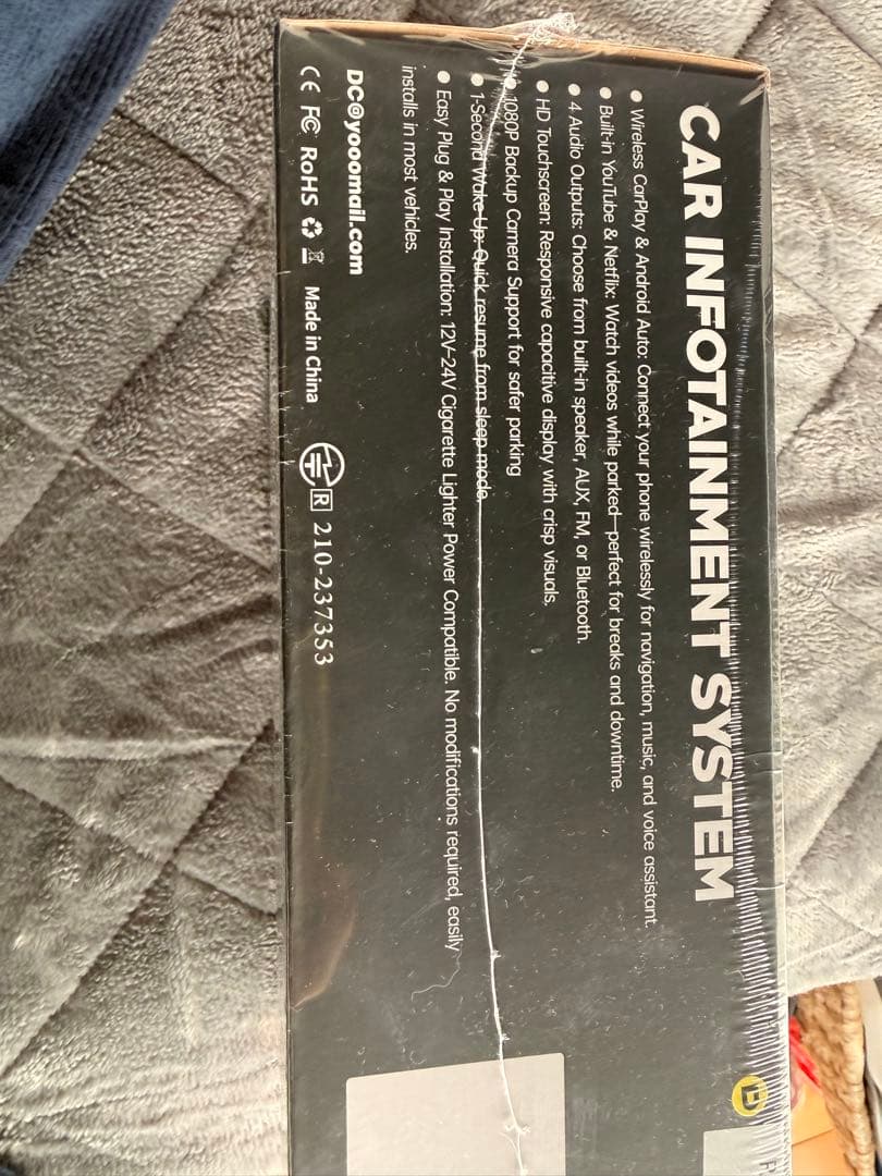 新品未開封Volamディスプレイオーディオ 9インチ大画面carplayモニター