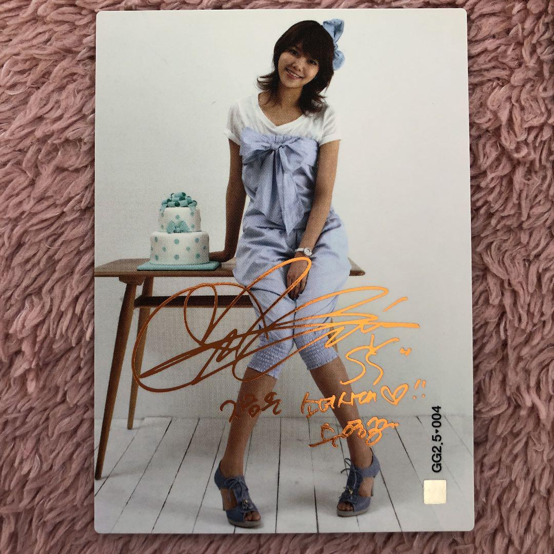 少女時代★サインカード★GG2.5❤︎001〜009★激レア★9枚セット