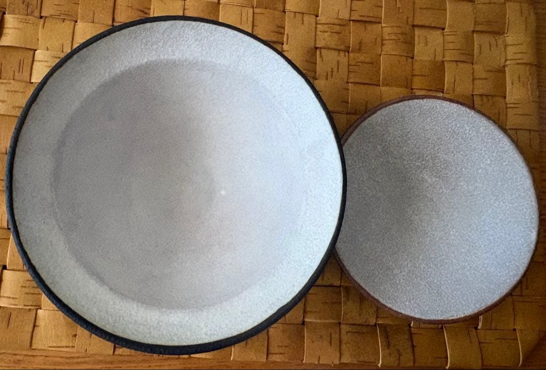 三ツ持啓 （金井啓）さん むくり工房 フローレット 蓋付き丼2個セット