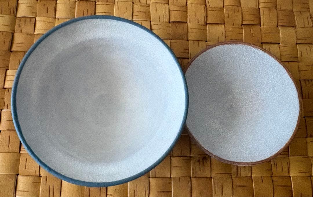 三ツ持啓 （金井啓）さん むくり工房 フローレット 蓋付き丼2個セット